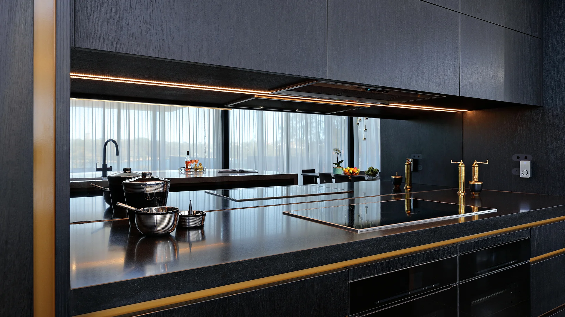 Drummoyne Kitchen featuring NAVLAMTM Black Pearl